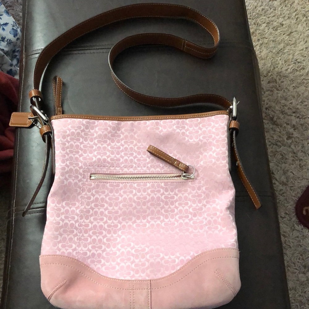 Pink Coach purse